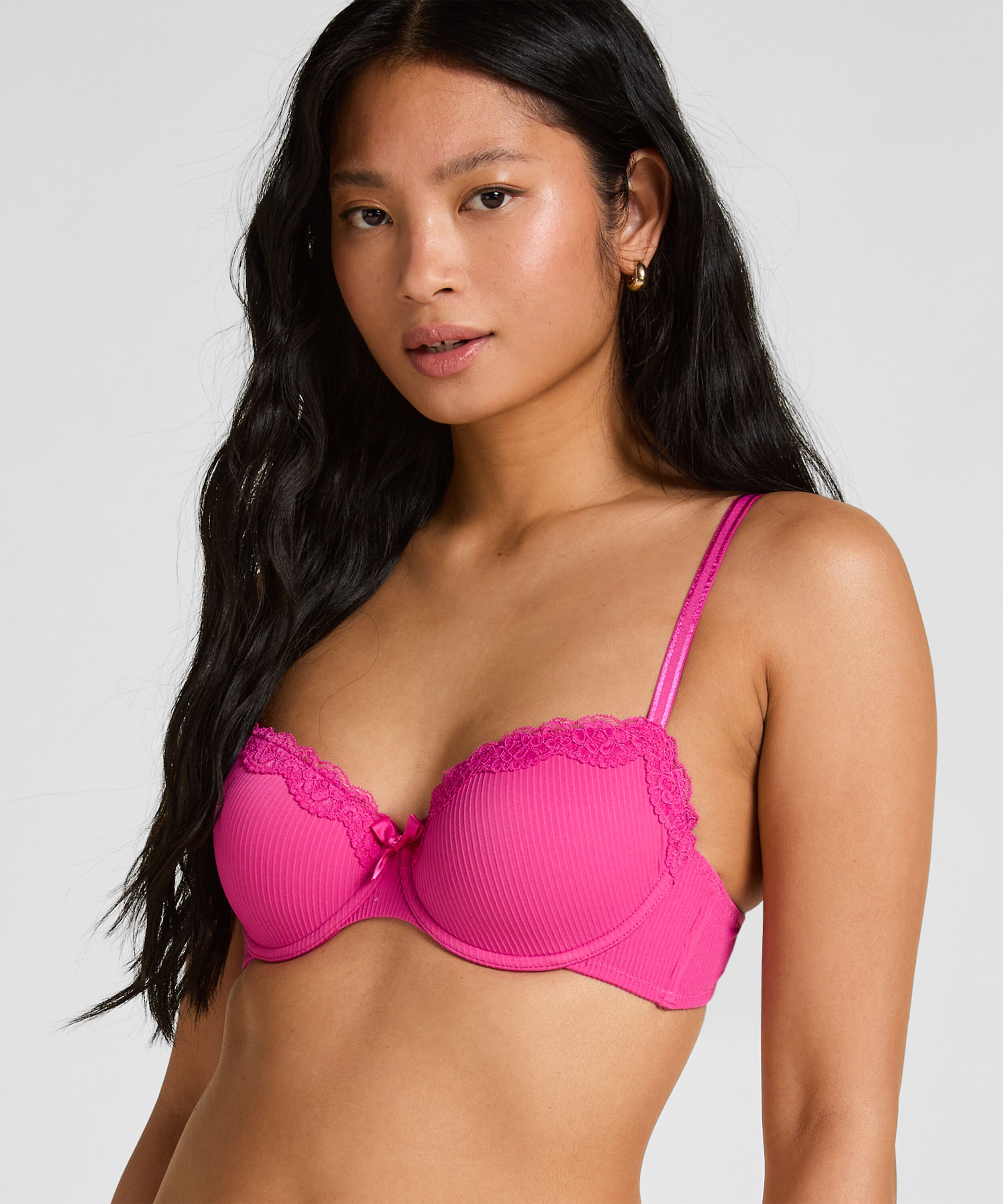 Soutien-gorge à armatures rembourré Lola, Rose