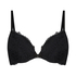 Soutien-gorge à armatures préformé push-up Marine, Noir