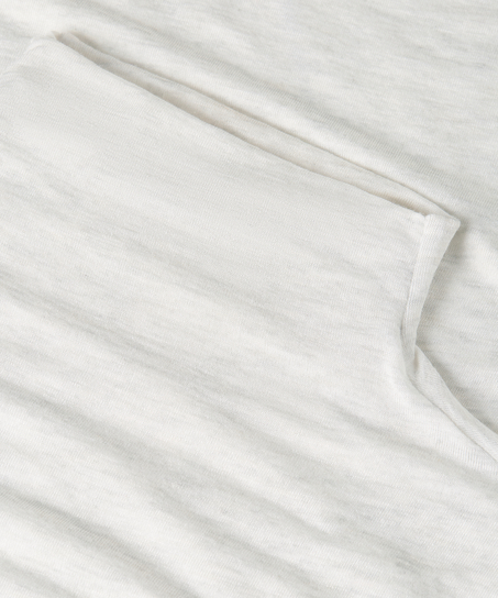 Haut avec cachemire à col roulé super soft, Gris