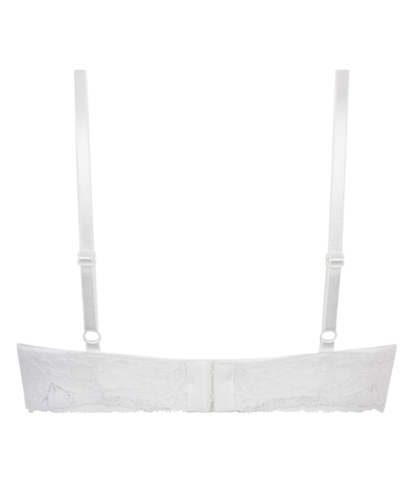 Soutien-gorge à armatures maximiseur préformé Marine, Blanc