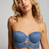 Soutien-gorge à armatures préformé sans bretelles Molly, Bleu