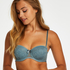Soutien-gorge &agrave; armatures pr&eacute;form&eacute; sans bretelles Sierra, Vert
