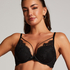Soutien-gorge maximiseur &agrave; armatures pr&eacute;form&eacute; Arabella, Noir