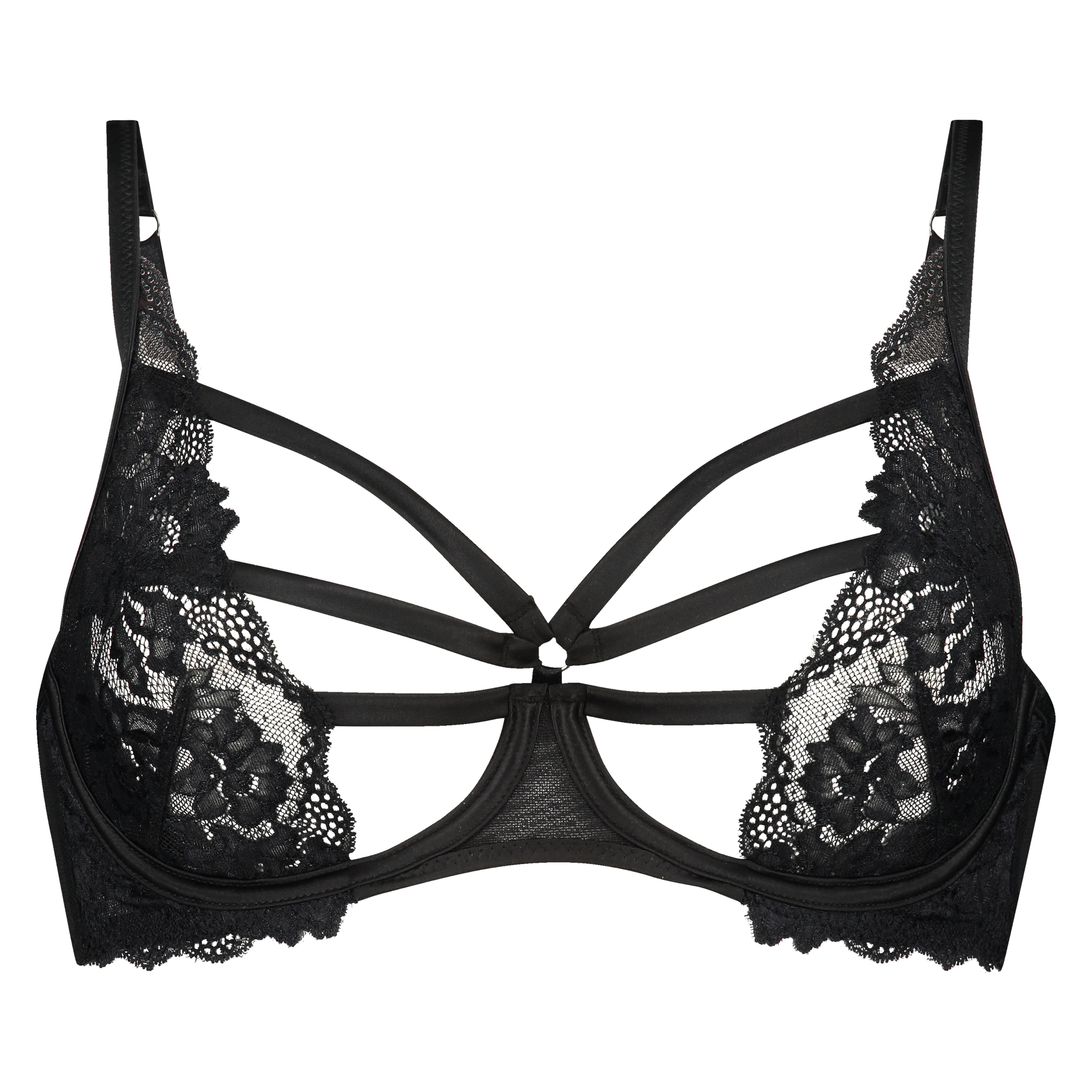 Soutien-gorge à armatures non-préformé Sosha, Noir, main