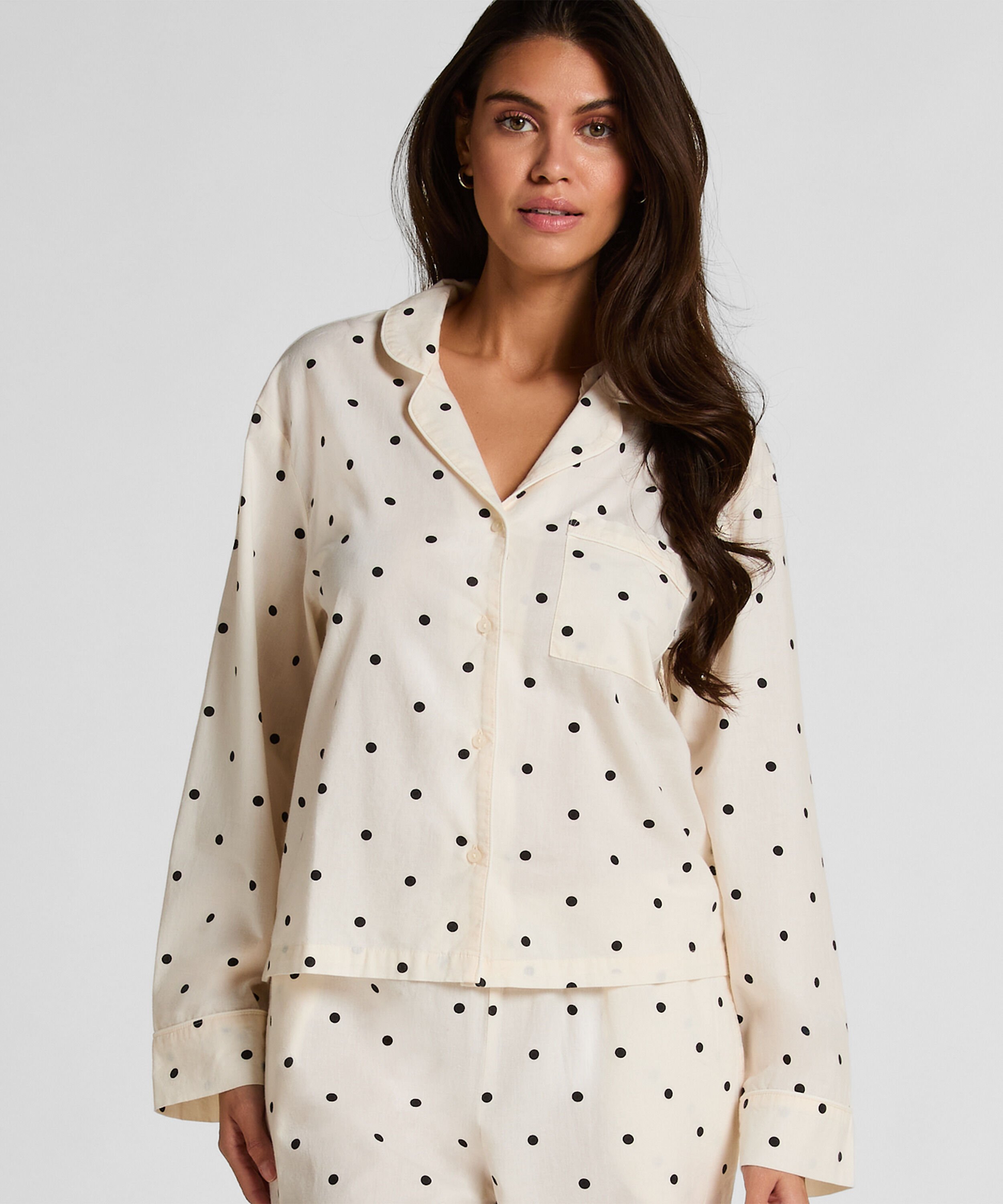 Veste en coton Dot, Blanc Veste en coton Dot, Blanc