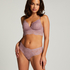 Soutien-gorge préformé sans armatures longline Shiloh, Violet