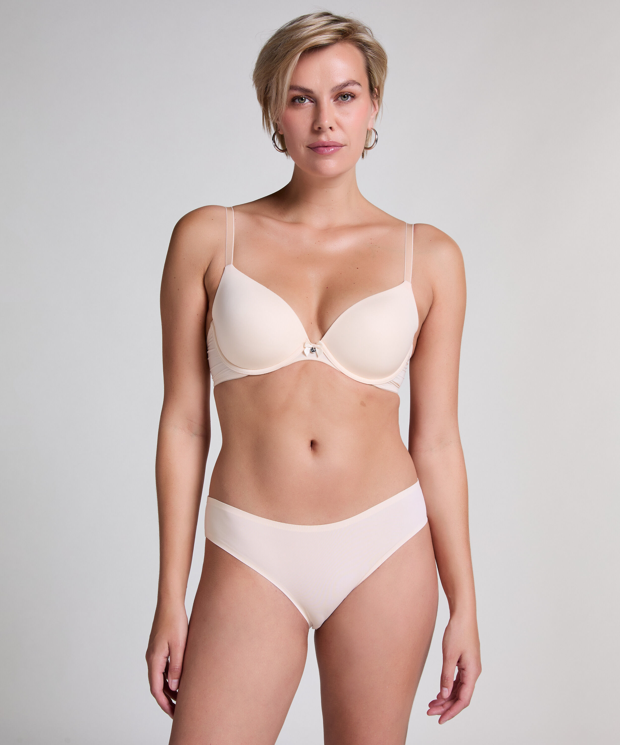 Slip brésilien Invisible, Beige