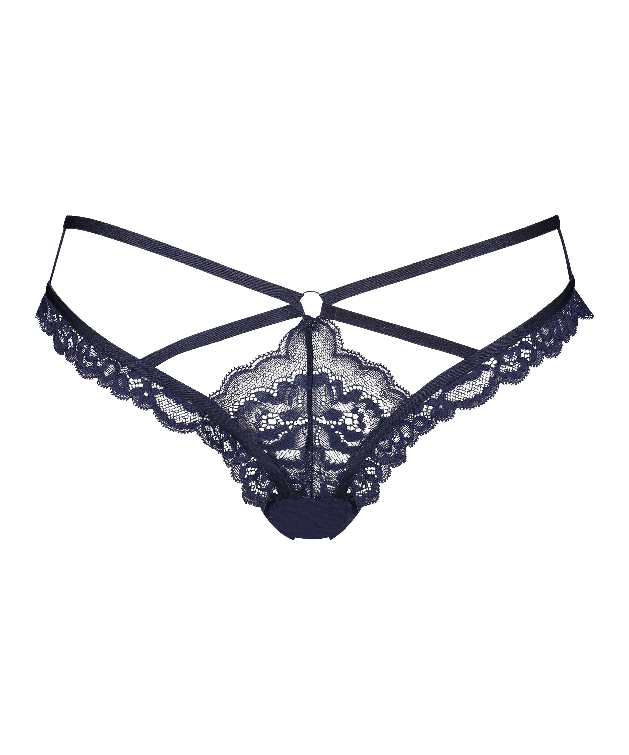 Slip brésilien Navaeh, Bleu, main