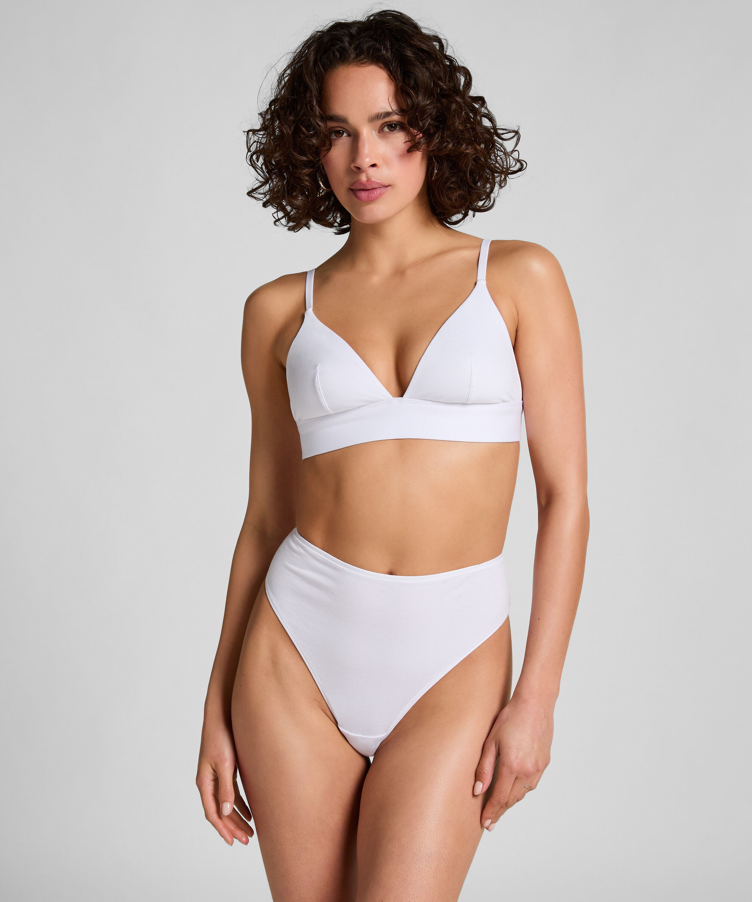 String en coton, Blanc