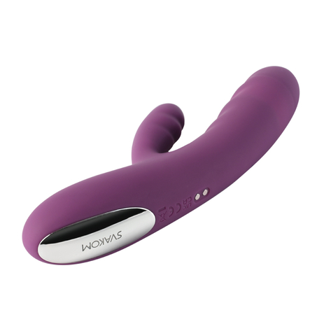 Svakom - Vibromasseur avec fonction de poussée puissante Avery, Violet