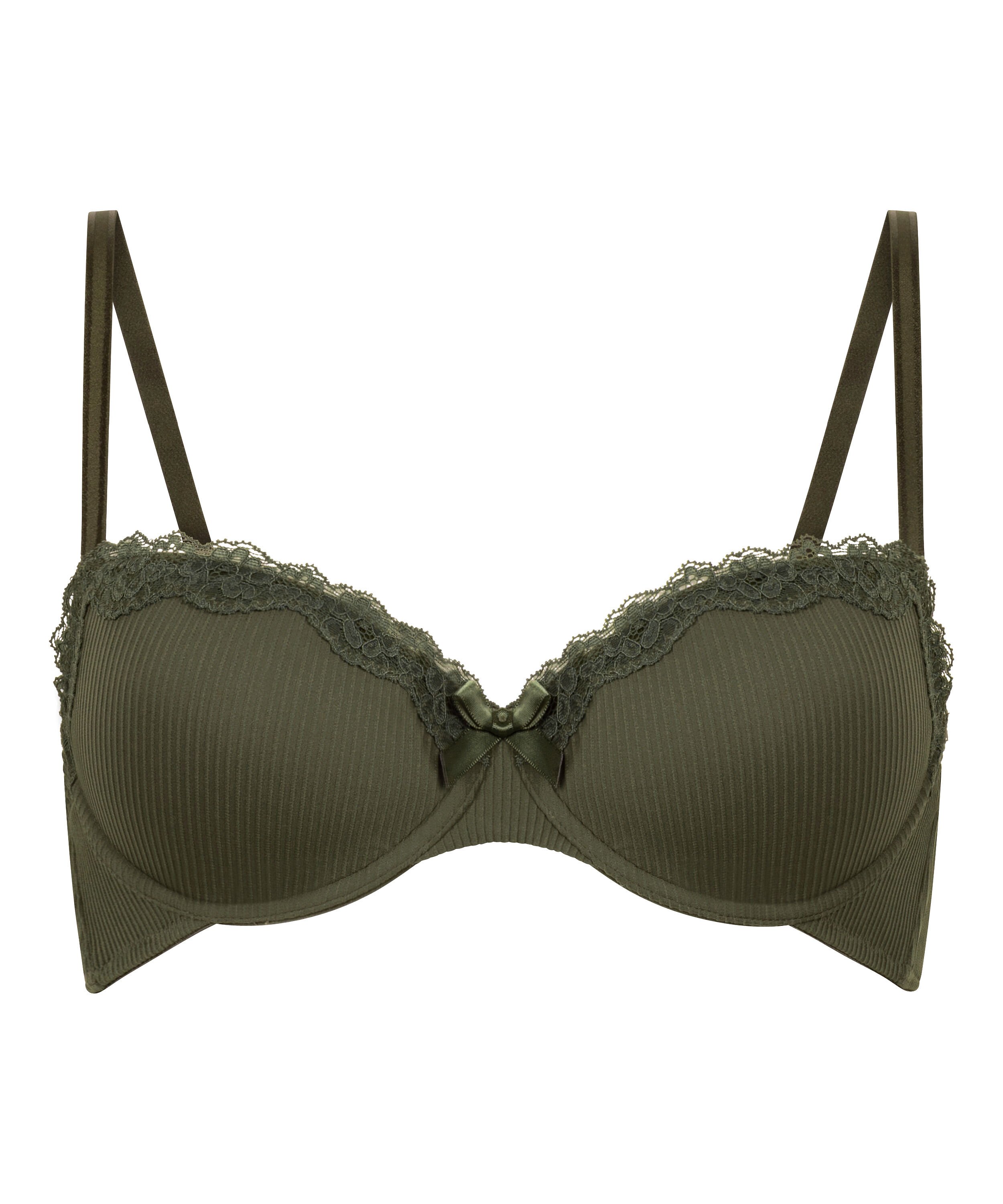 Soutien-gorge &agrave; armatures rembourr&eacute; Lola, Vert