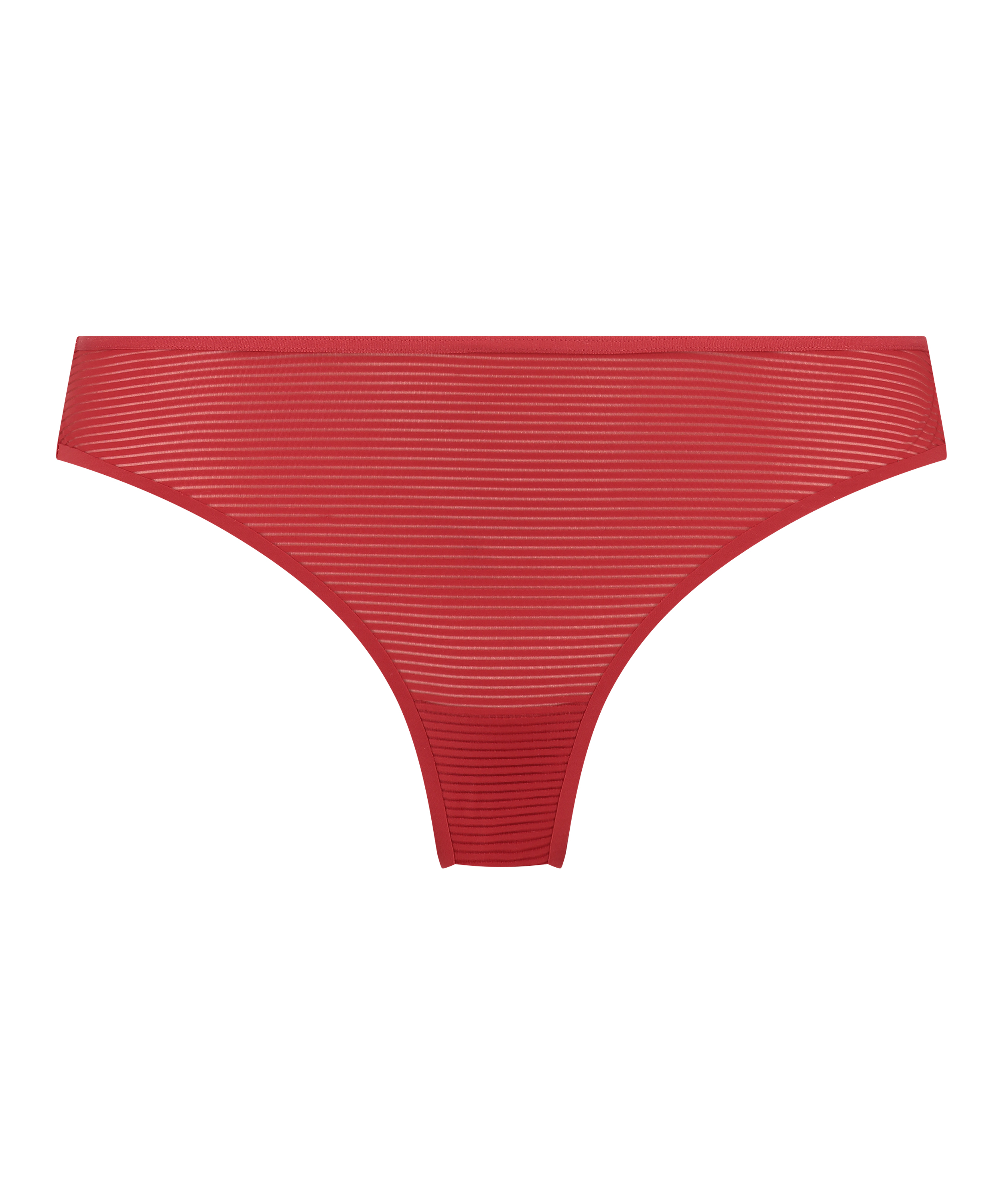 Invisible string Stripe mesh, Rouge, main