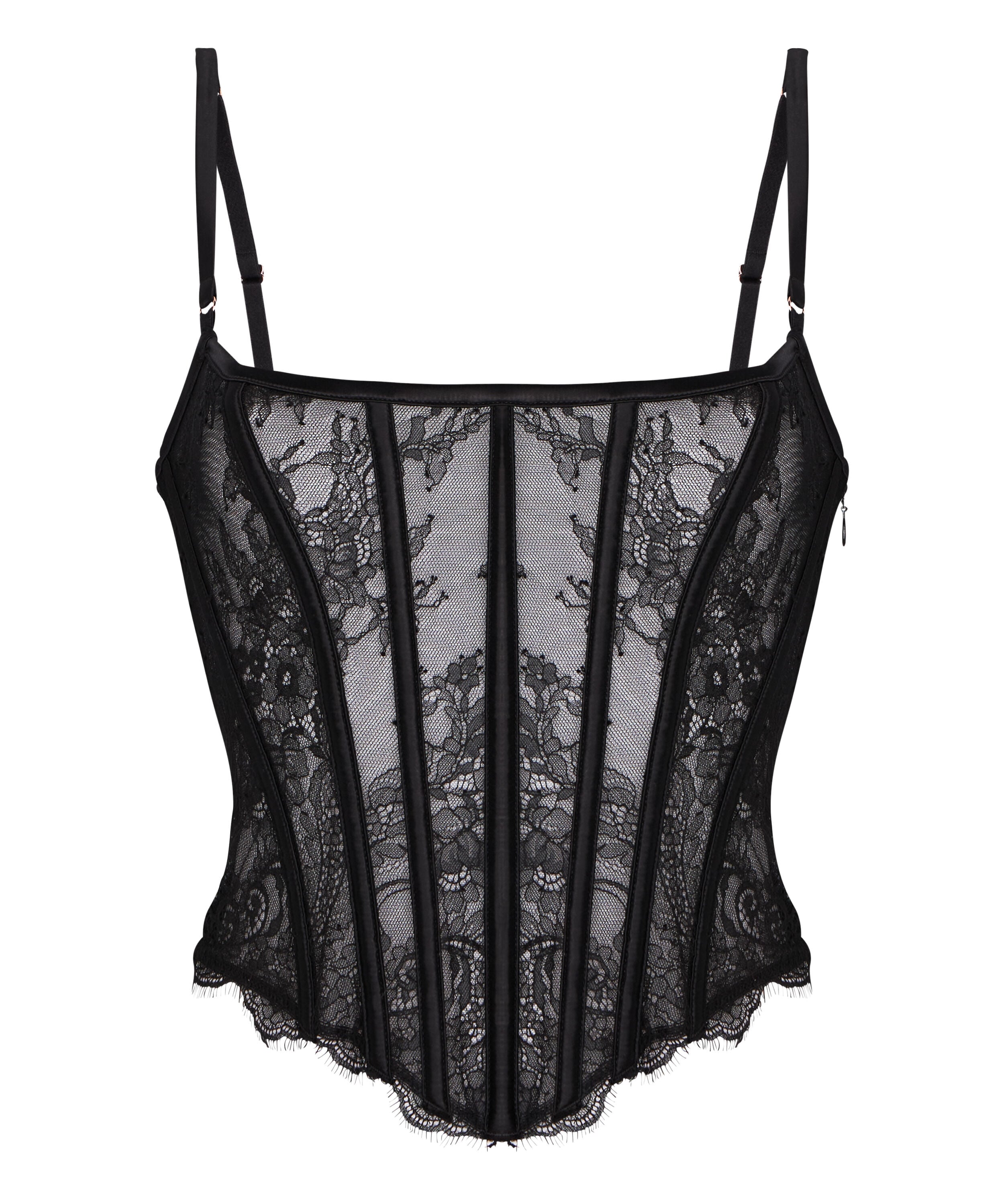 Bustier Sylvia, Noir
