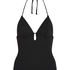 Tankini galbant Holbox, Noir
