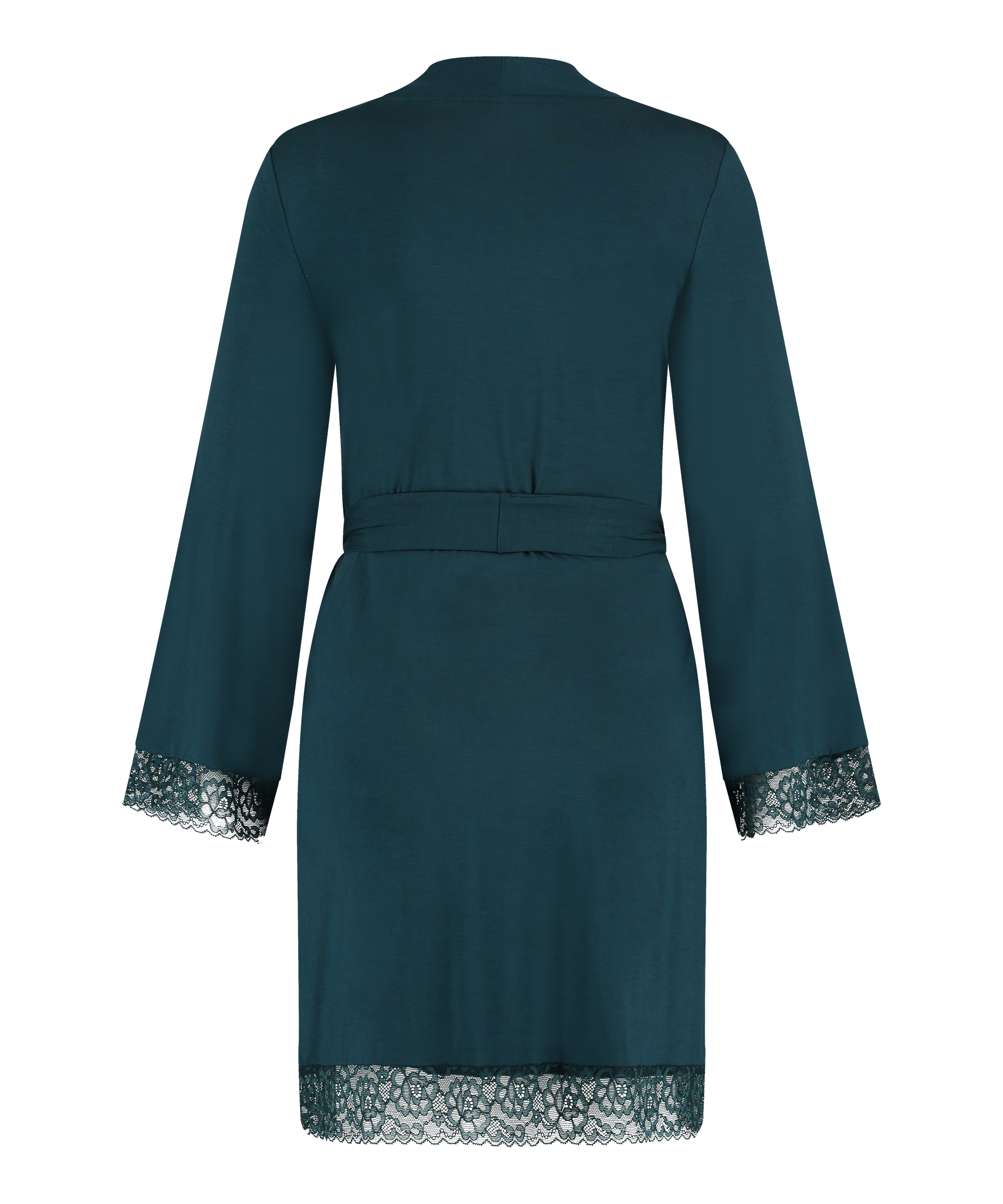 Peignoir court, Bleu, main