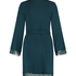 Peignoir court, Bleu