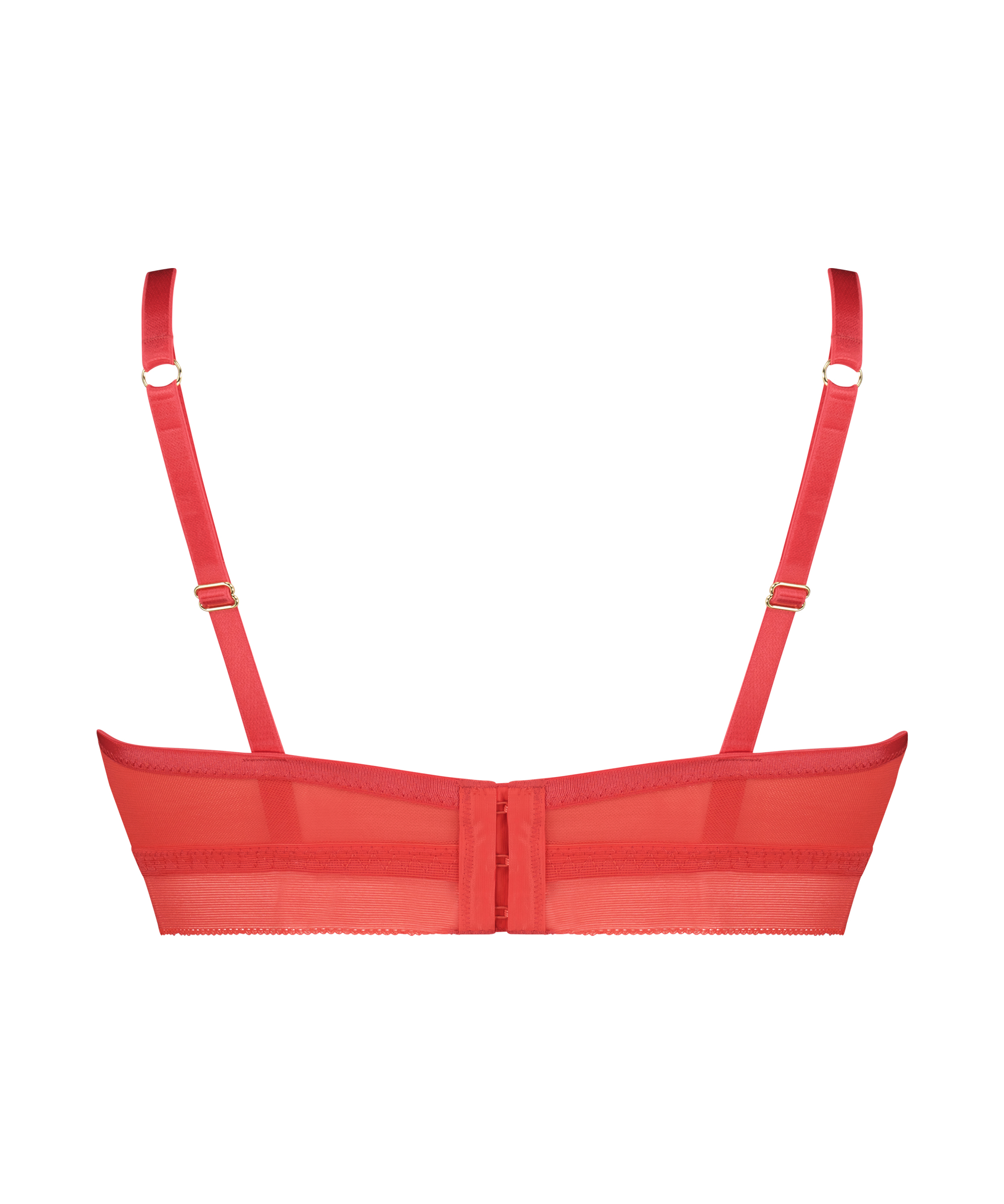 Soutien-gorge à armatures préformé Chione, Rouge, main
