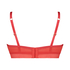 Soutien-gorge à armatures préformé Chione, Rouge