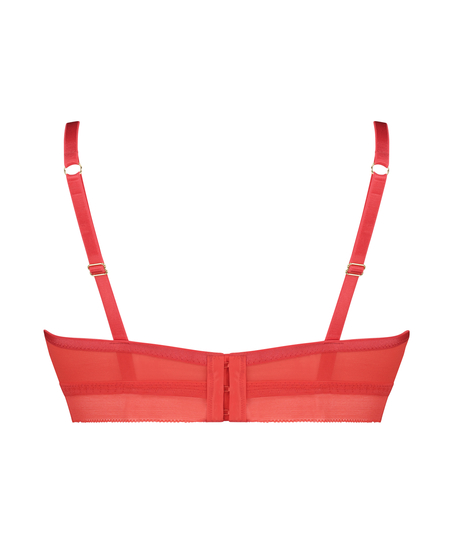 Soutien-gorge à armatures préformé Chione, Rouge