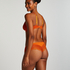 Slip brésilien Marine, Orange