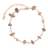Bracelet en pierre, Rose