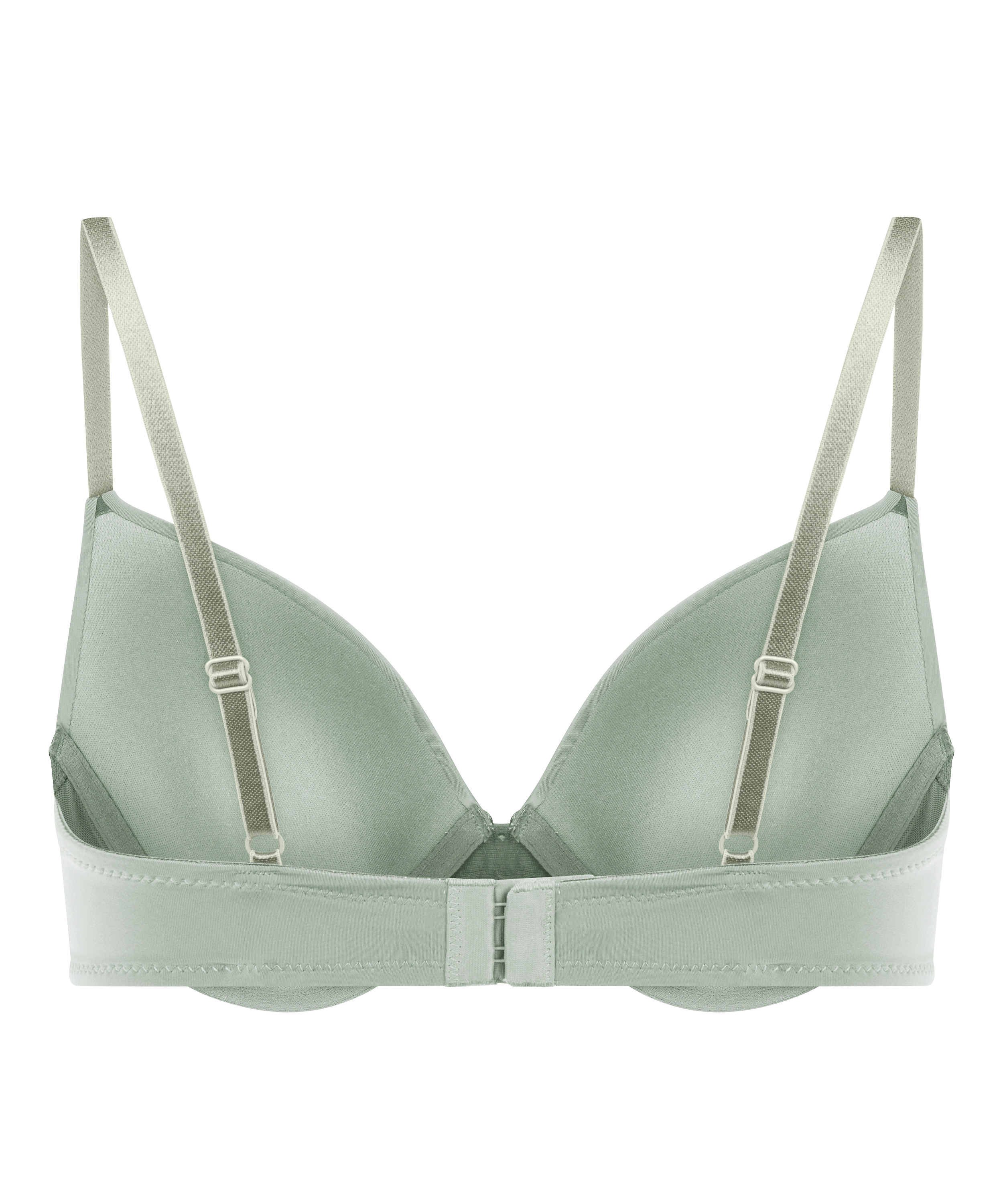 Soutien-gorge à armatures préformé Plunge, Vert, main