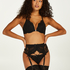 Soutien-gorge &agrave; armatures pr&eacute;form&eacute; push-up Claire, Noir