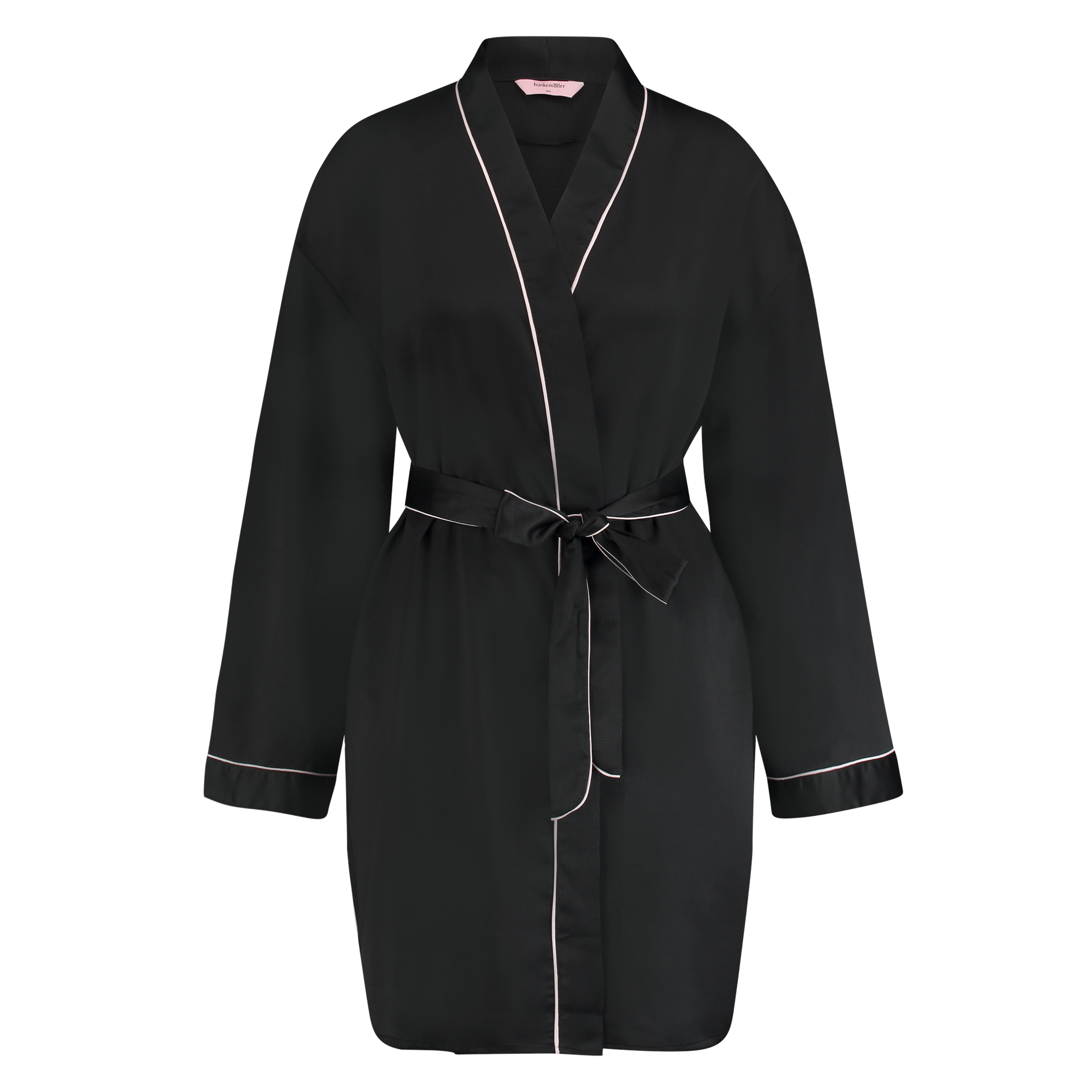 Kimono Satin, Noir, main