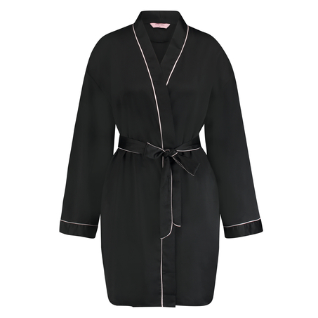 Kimono Satin, Noir