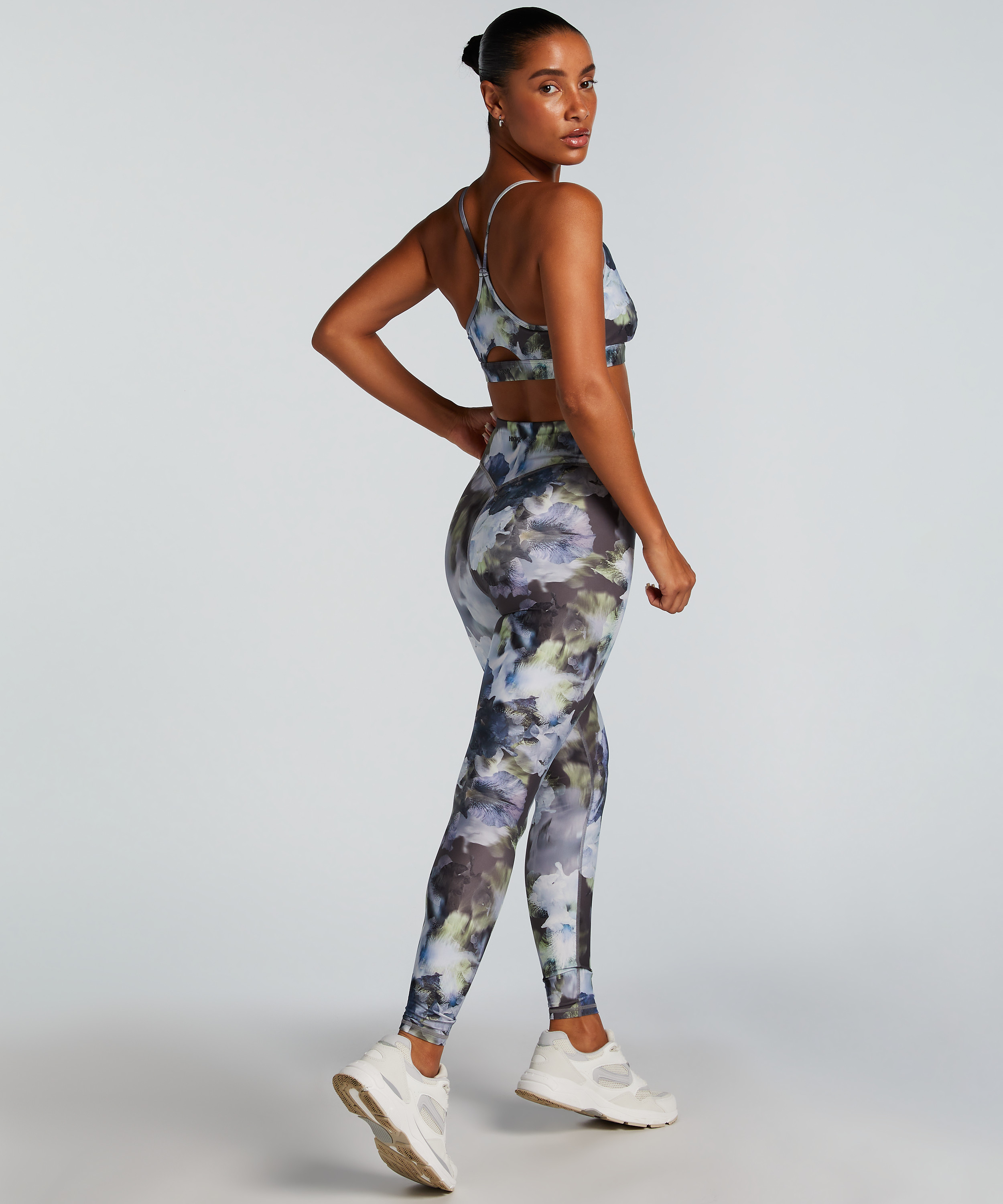 HKMX Legging taille haute, Gris, main