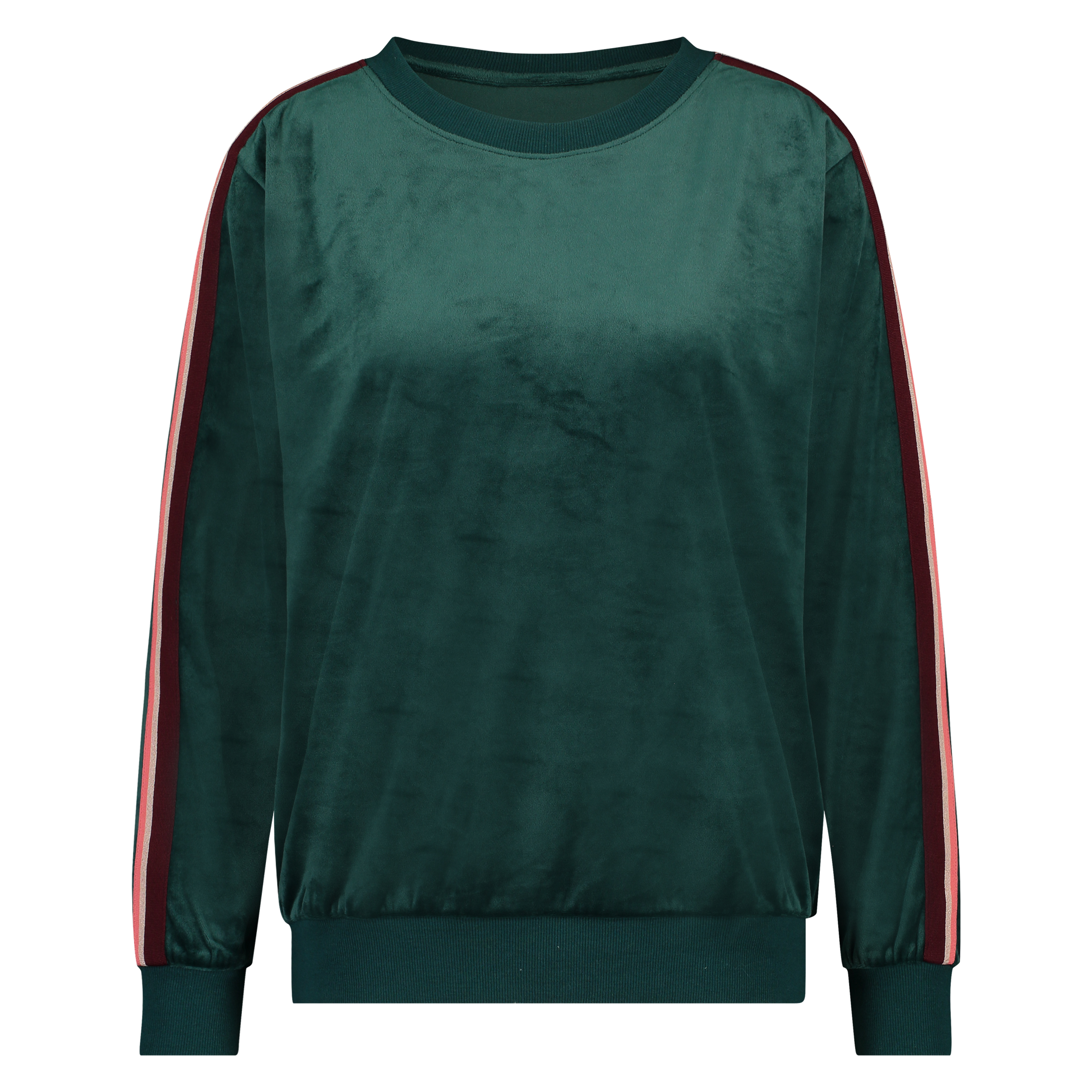 Top Velour Stripe, Vert, main