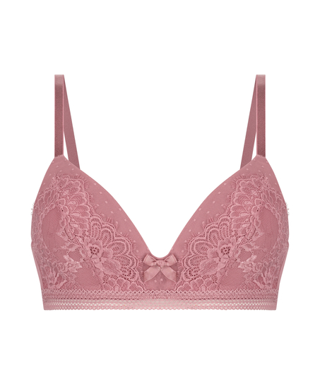 Soutien-gorge préformé sans armature Bessie Pink Ribbon, Rose