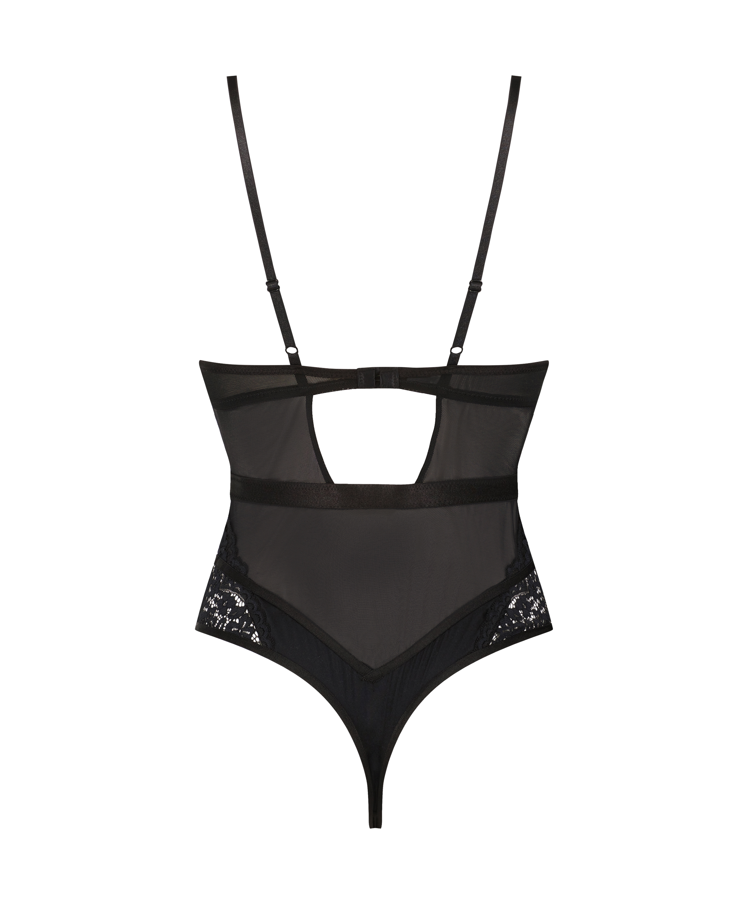 Body &agrave; armature rose, Noir, main