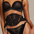 Corset taille de guêpe Antonia, Noir