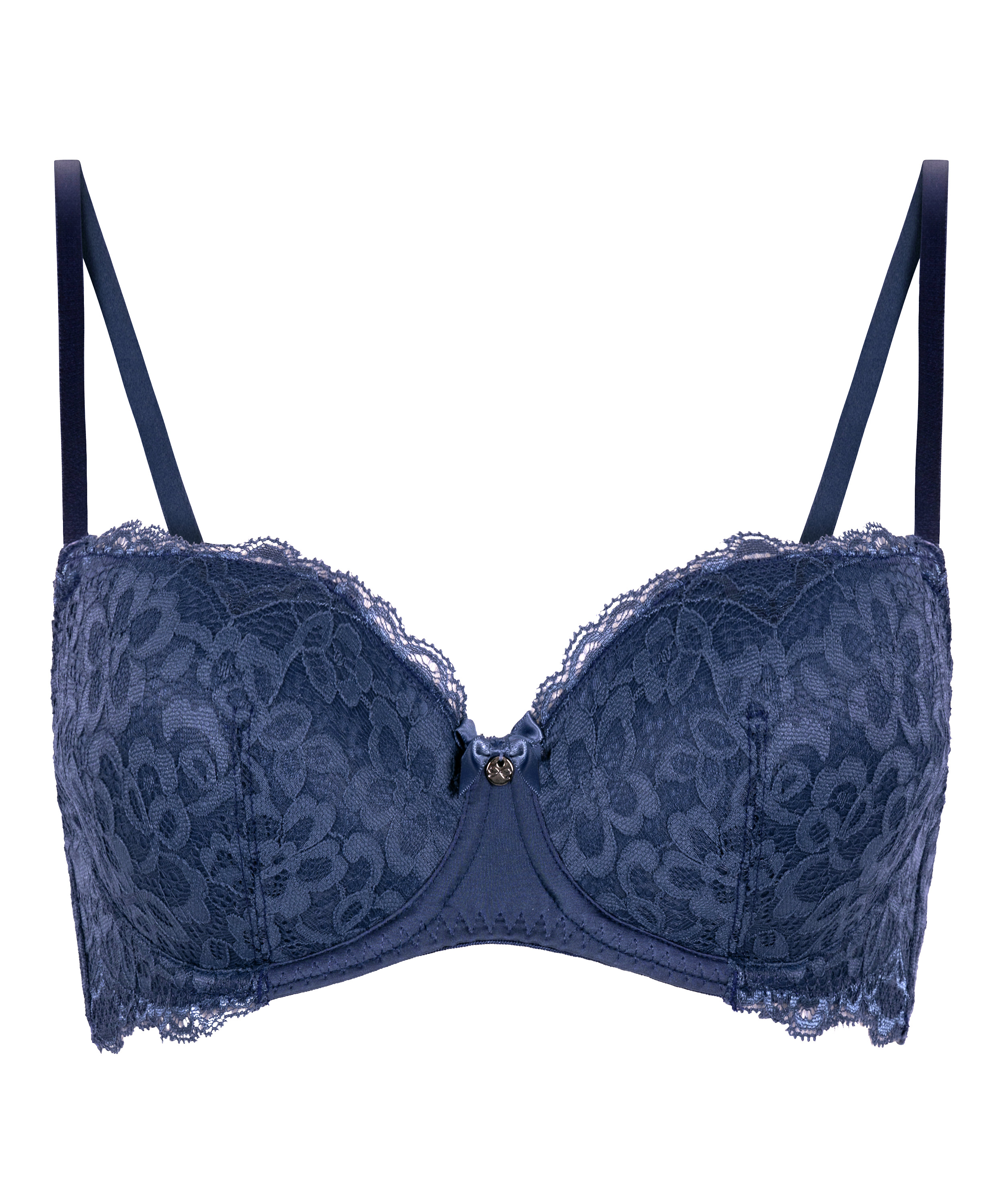 Soutien-gorge à armatures préformé Marine, Bleu, main