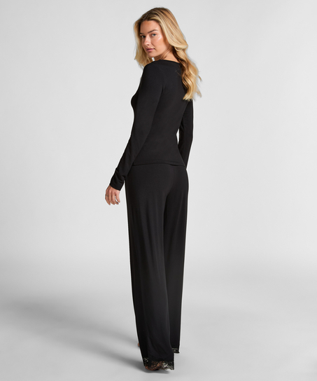 Ensemble de pyjama, Noir