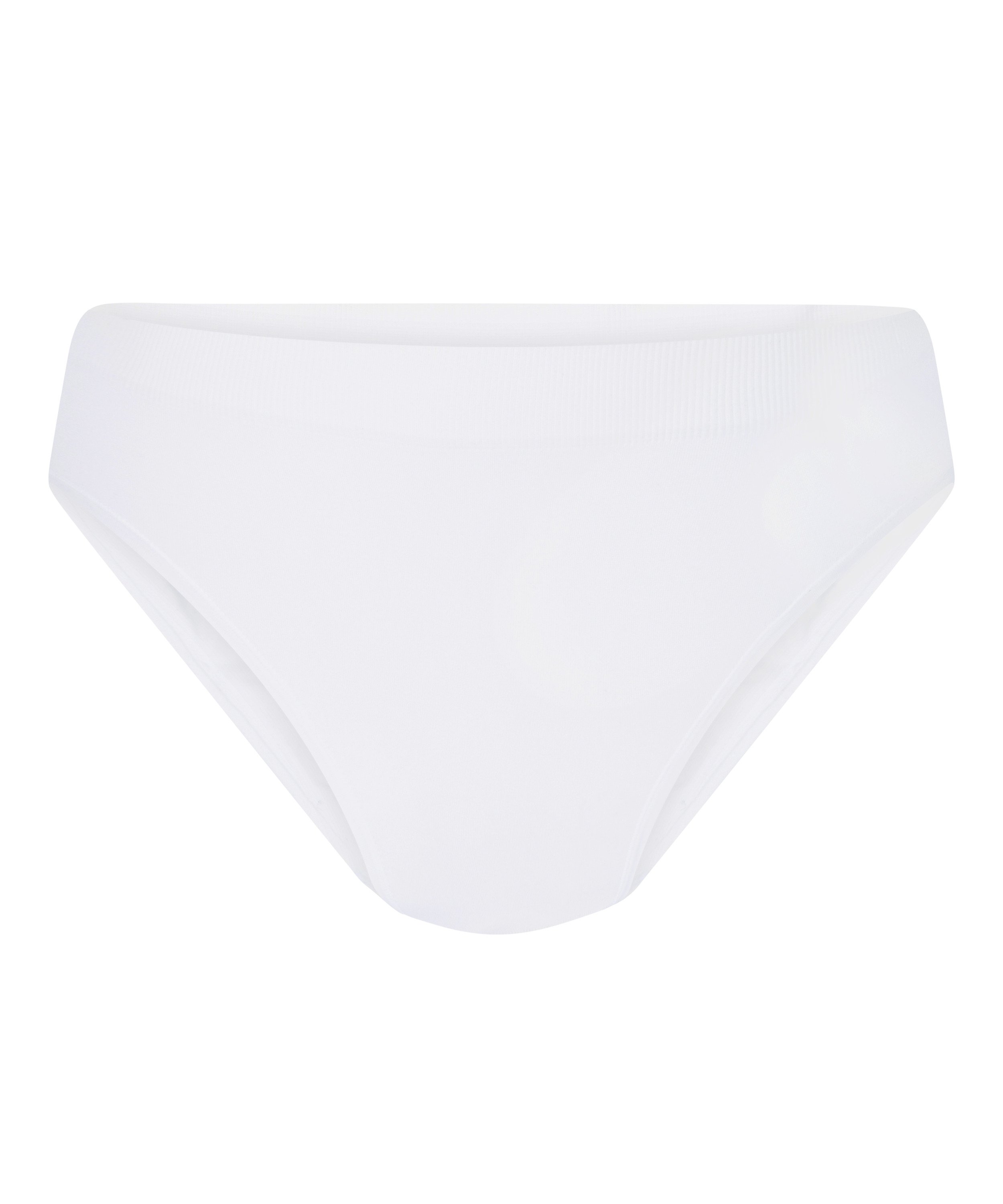 Culotte haute Dide, Blanc, main