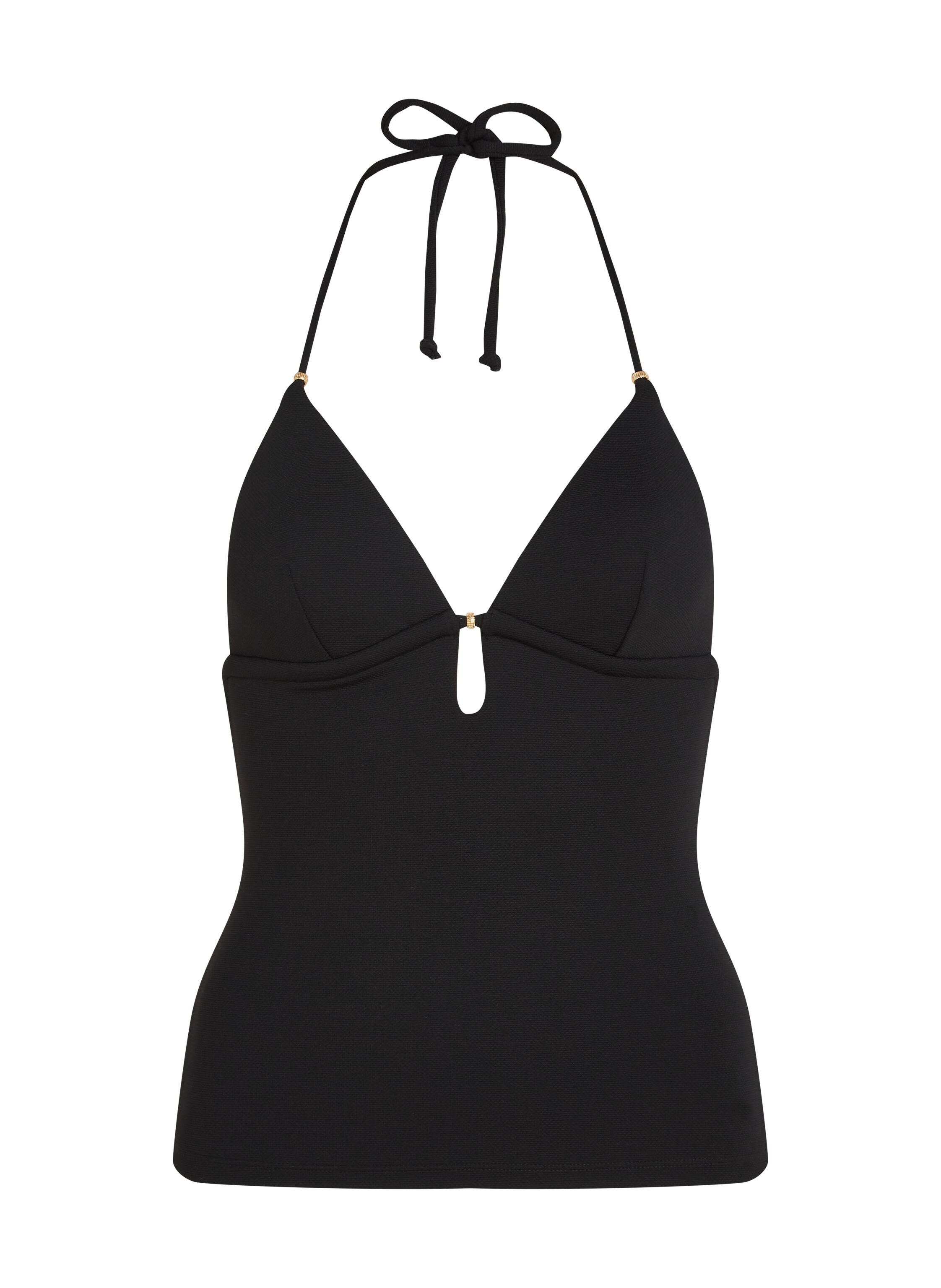 Tankini galbant Holbox, Noir Tankini galbant Holbox, Noir