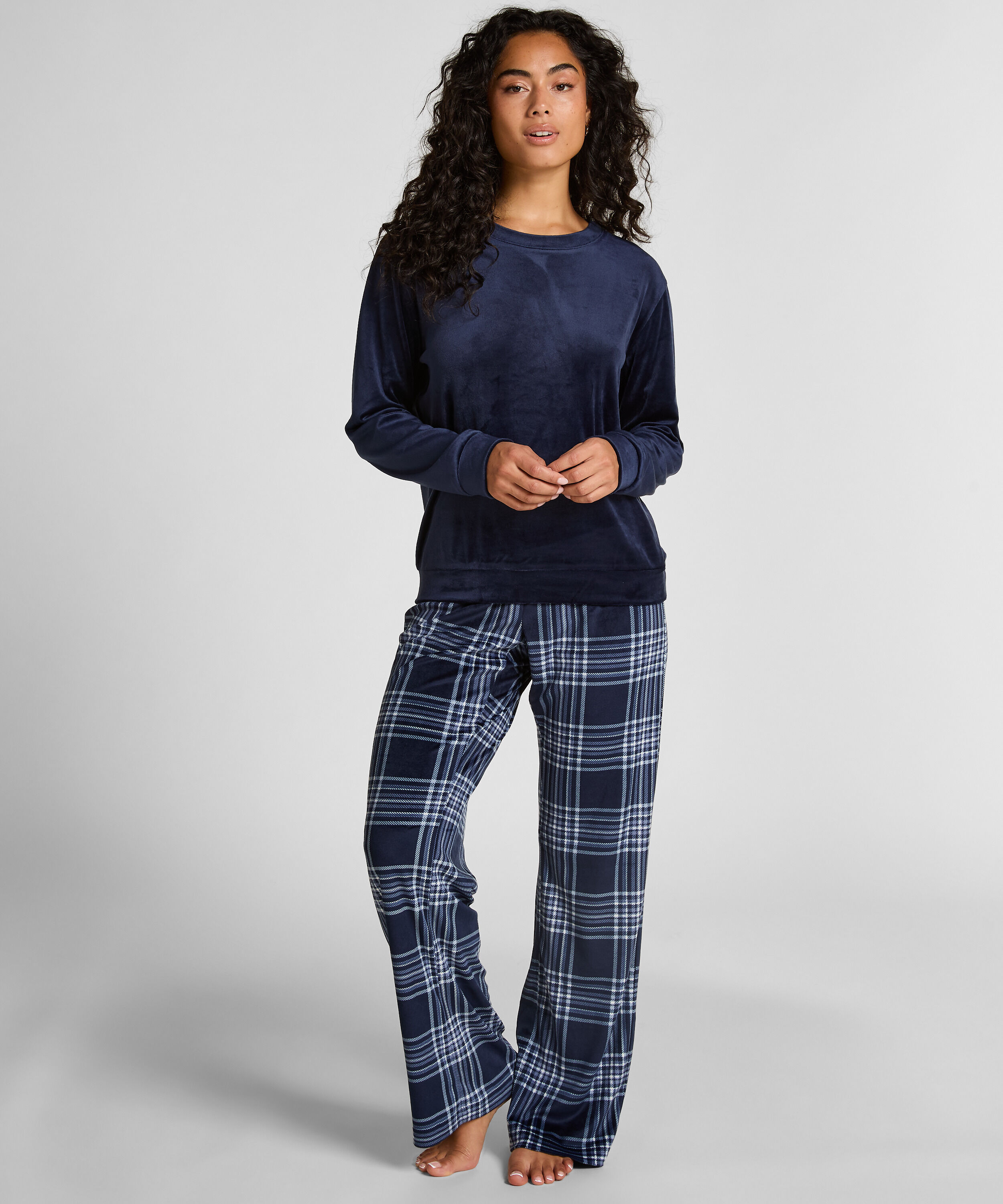 Ensemble pyjama Velours, Bleu Ensemble pyjama Velours, Bleu