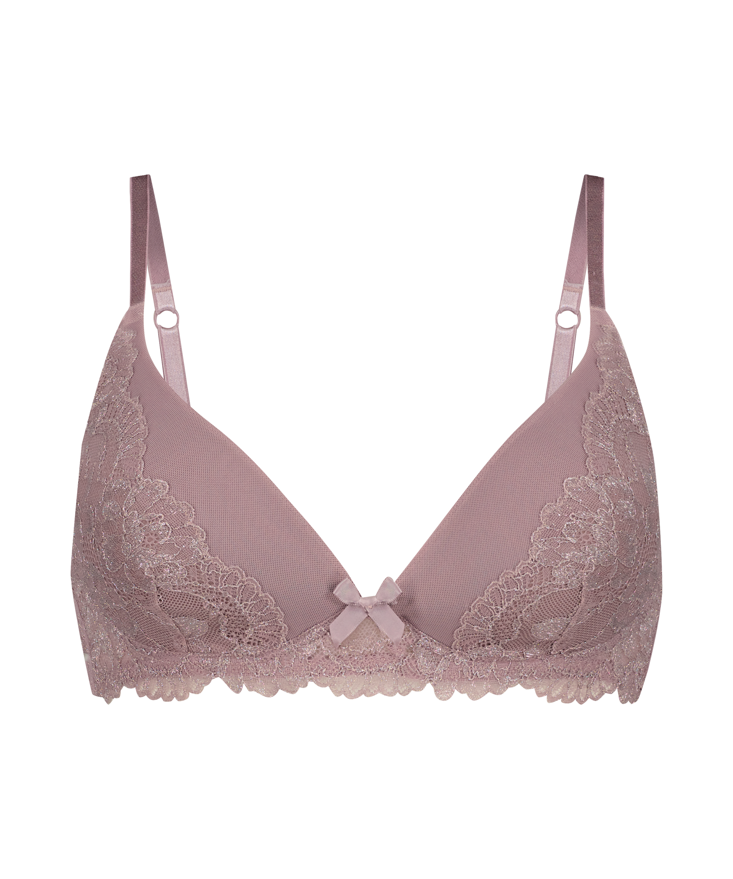 Soutien-gorge rembourré sans armature Meghan, Violet, main