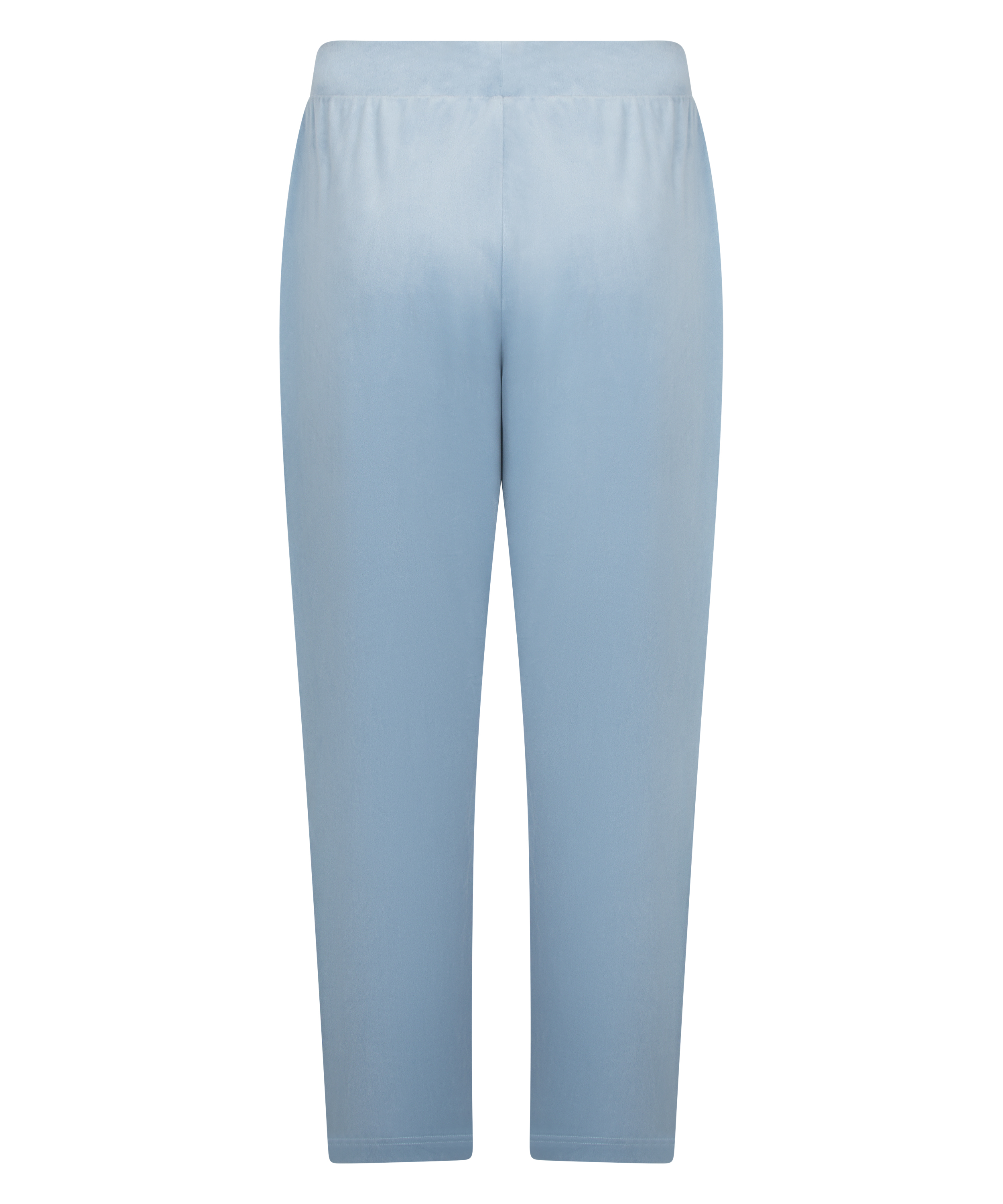 Pantalon de pyjama velours, Bleu, main