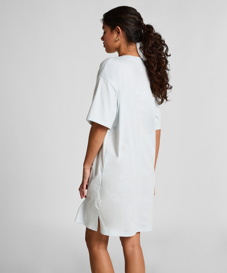 Chemise de nuit, Bleu