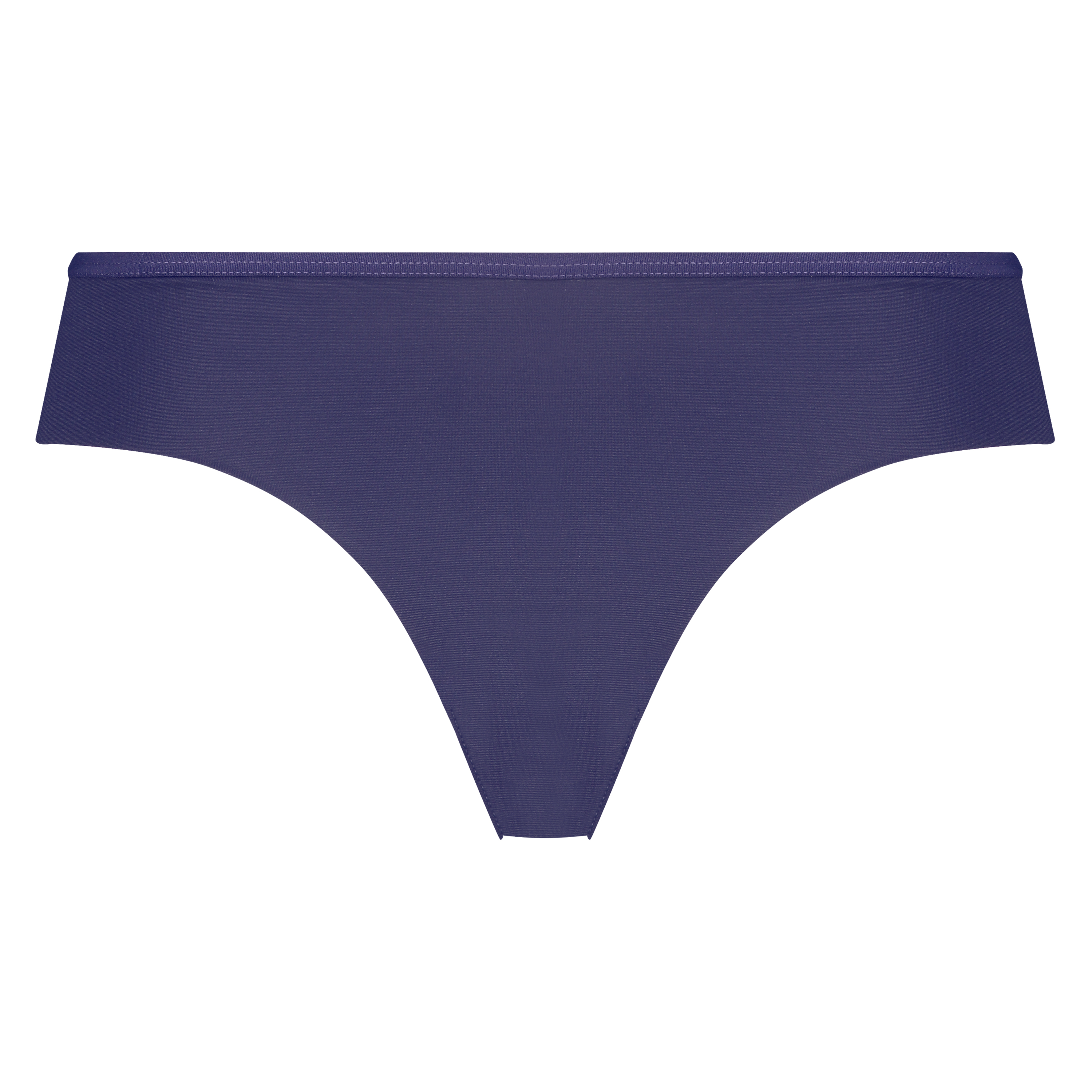 Slip br&eacute;silien Invisible Lace Back, Bleu, main