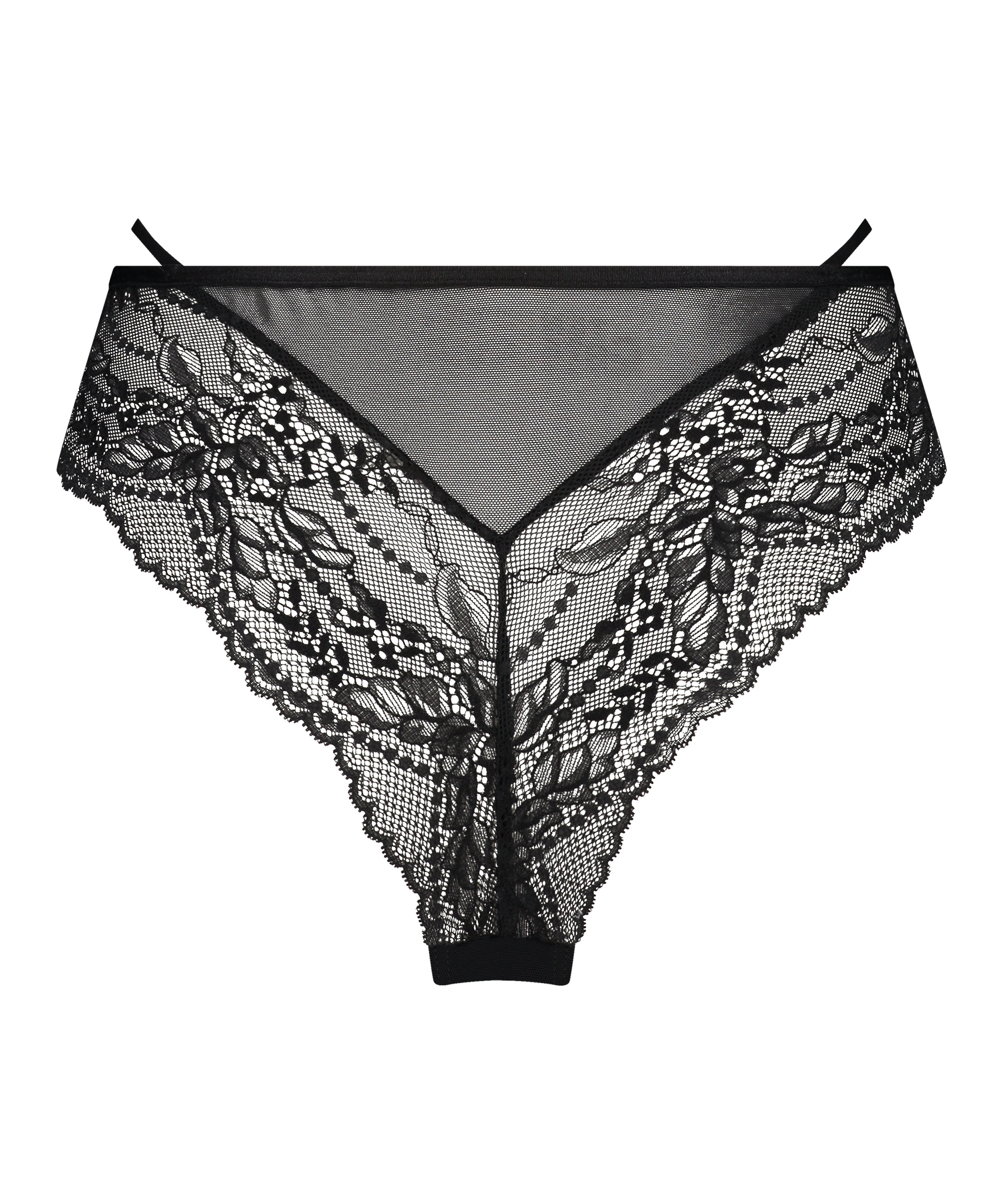 Slip brésilien Anna, Noir, main