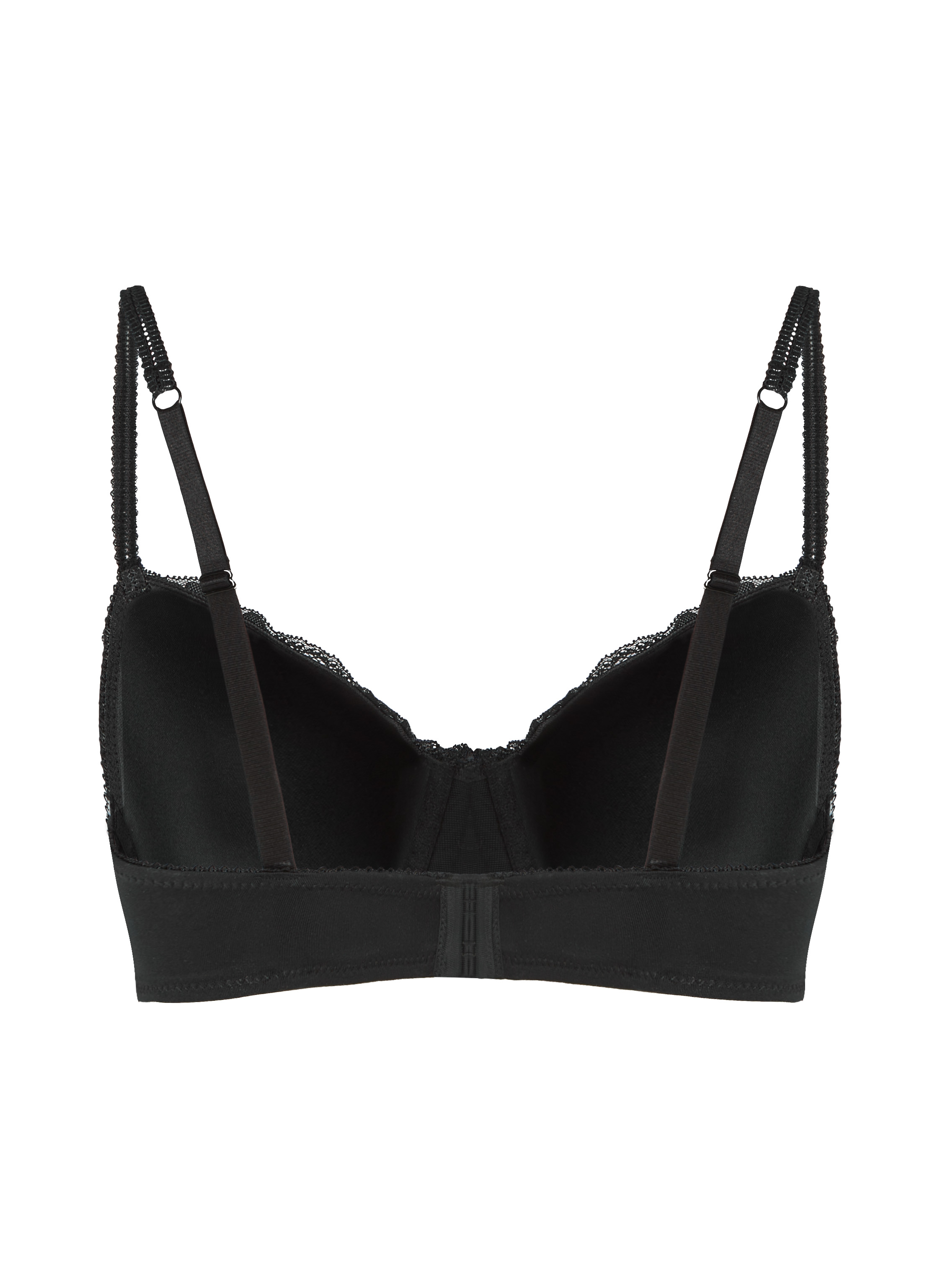 Soutien-gorge &agrave; armatures pr&eacute;form&eacute; Secret Lace, Noir, main