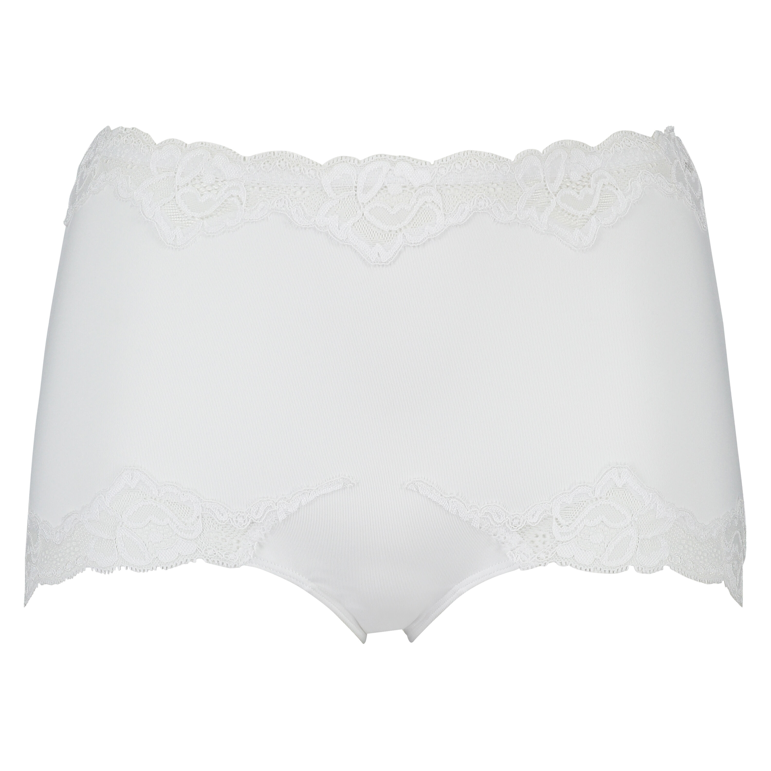 Maxi culotte rio Secret lace, Blanc