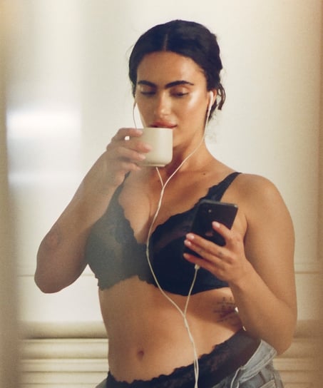 Soutien-gorge &agrave; armatures non-pr&eacute;form&eacute; Diva, Bleu