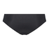 Slip invisible en coton, Noir