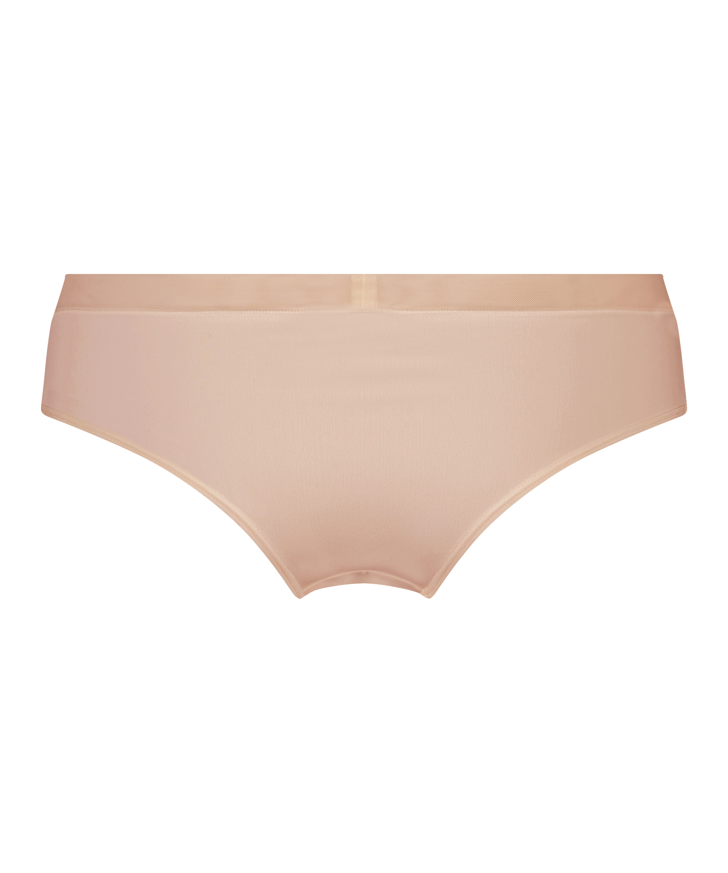 Slip brésilien en maille, Beige, main