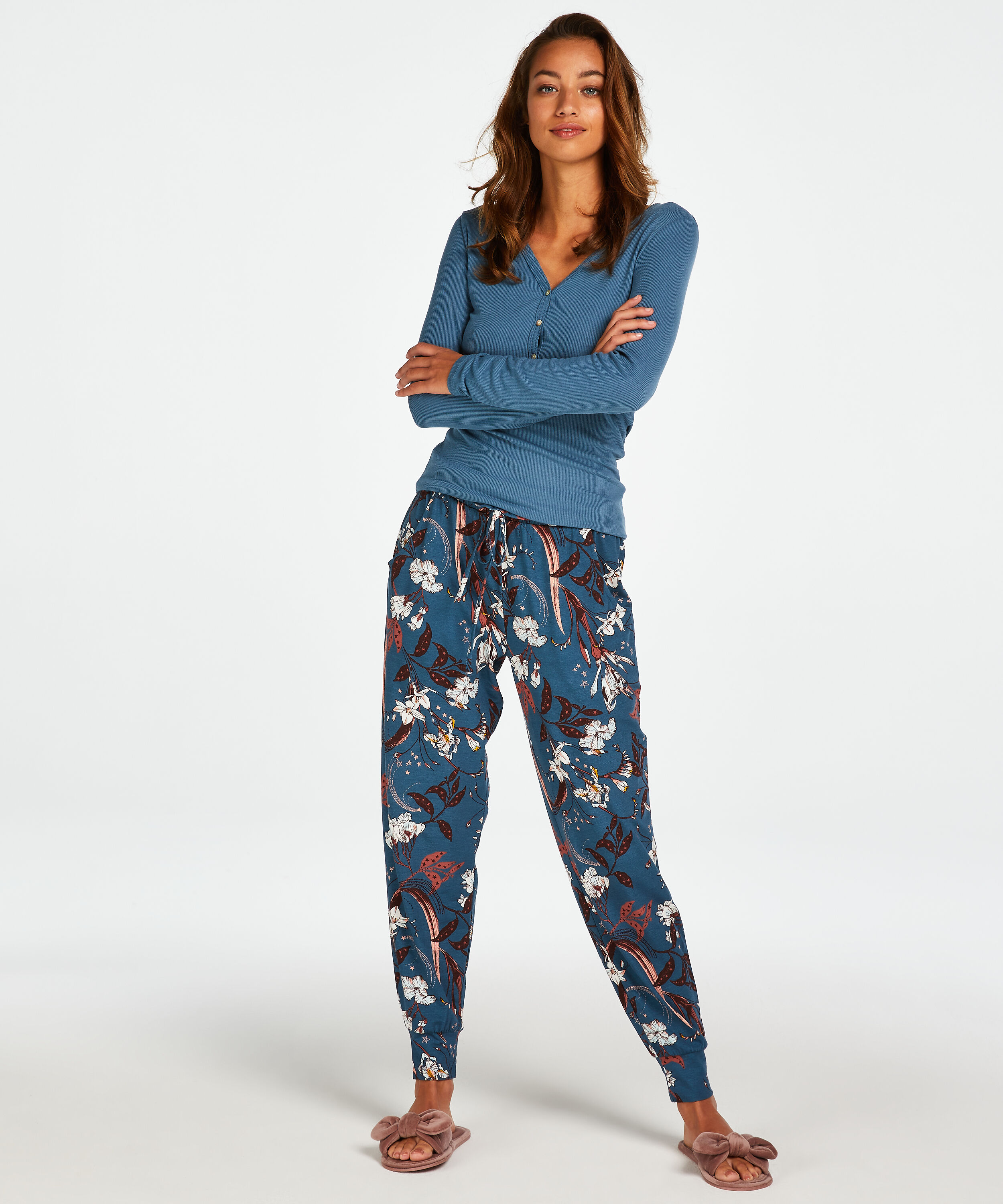Petite Pantalon de pyjama Jersey, Bleu
